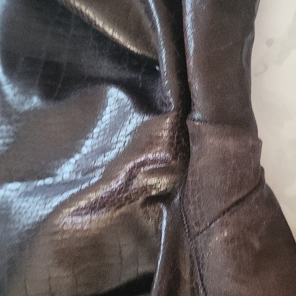 Spanx faux leather Full Length leggings - Picture 6 of 9